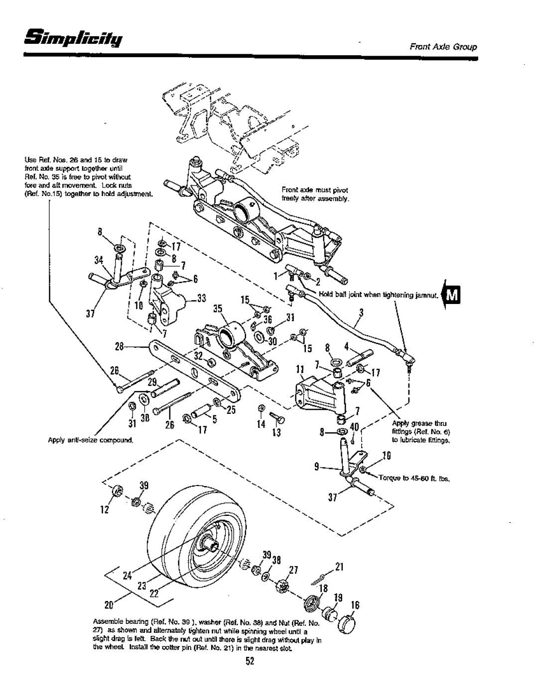 Simplicity 20 GTH Series, 18 GTH Series manual 