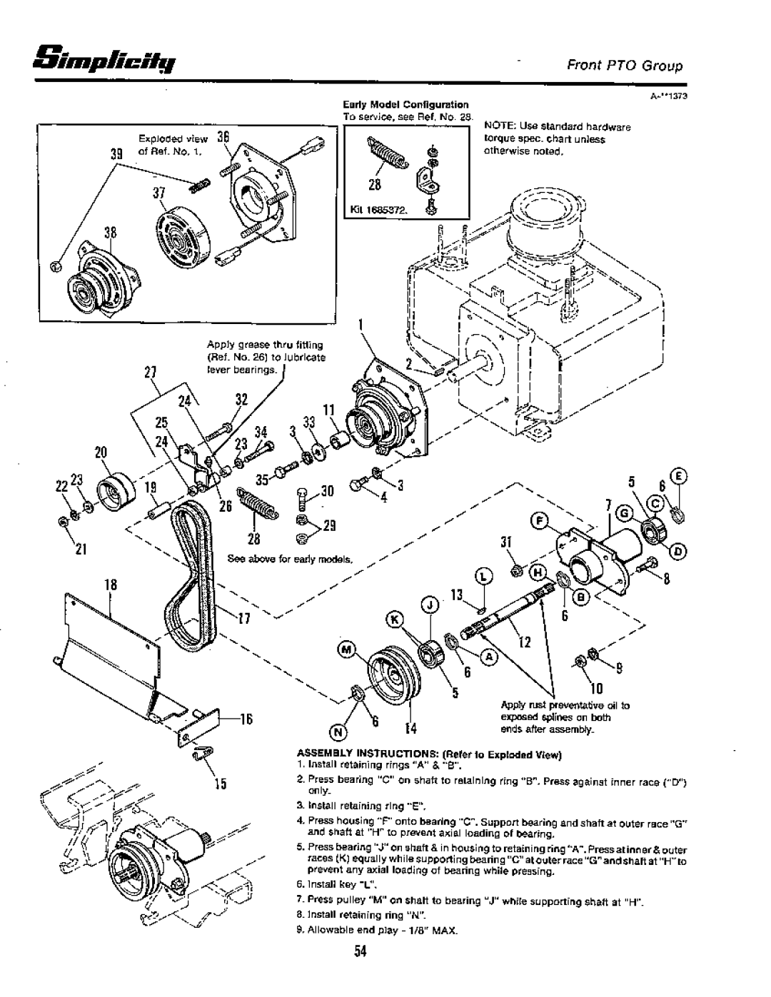 Simplicity 20 GTH Series, 18 GTH Series manual 