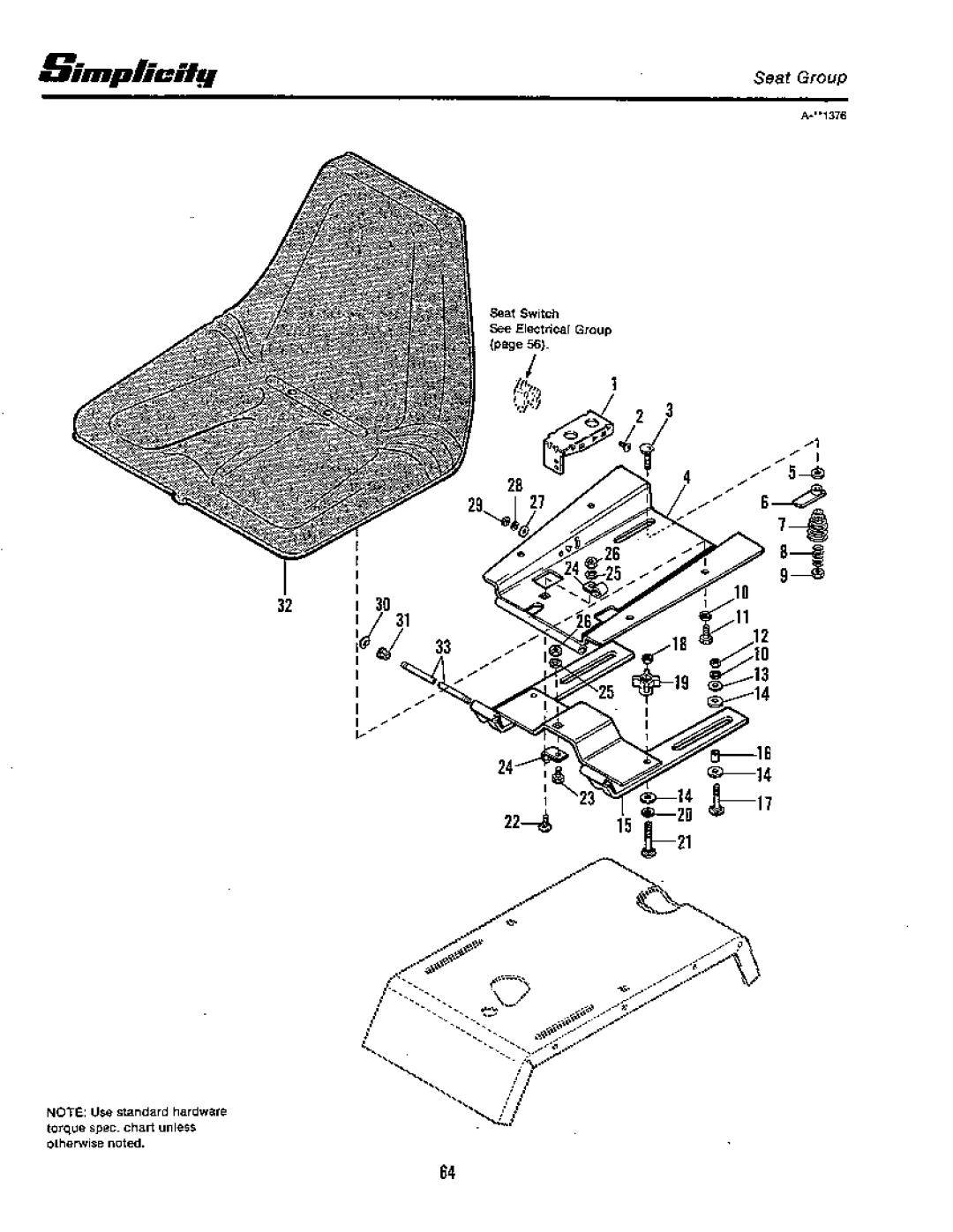 Simplicity 20 GTH Series, 18 GTH Series manual 