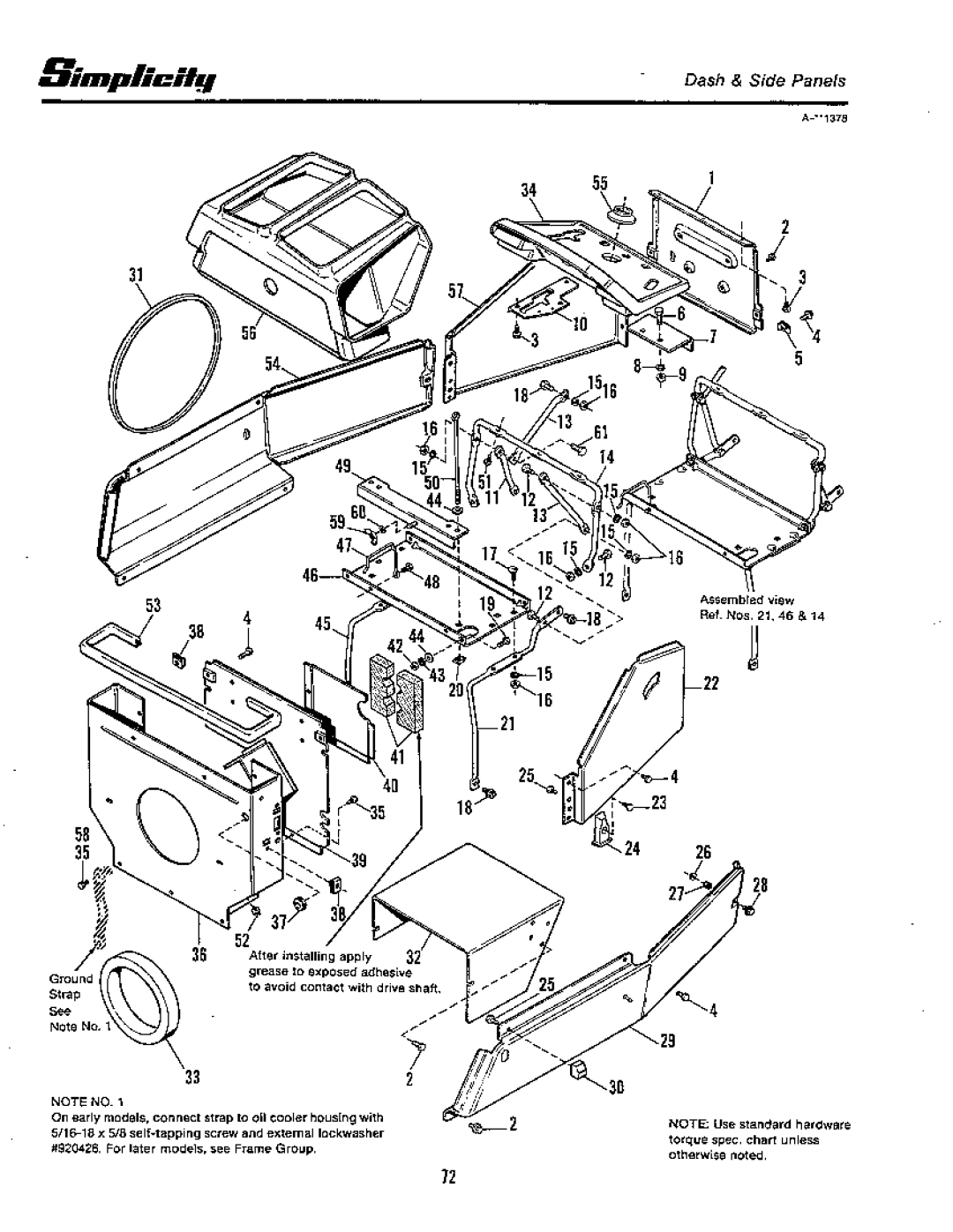 Simplicity 20 GTH Series, 18 GTH Series manual 