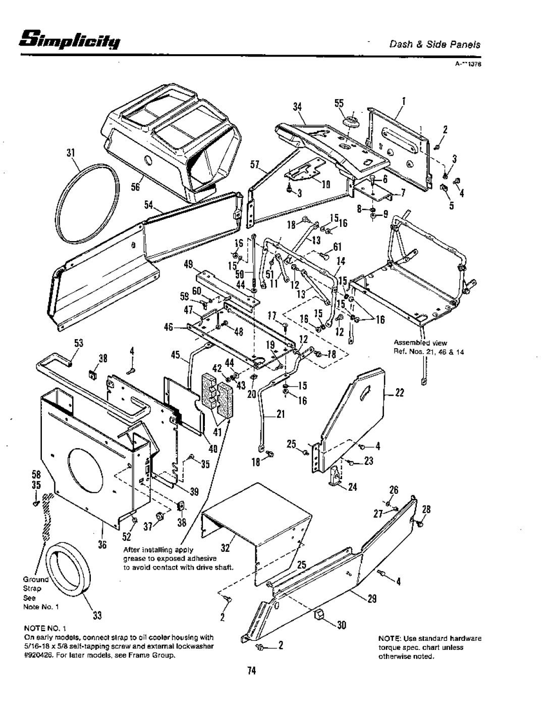 Simplicity 20 GTH Series, 18 GTH Series manual 