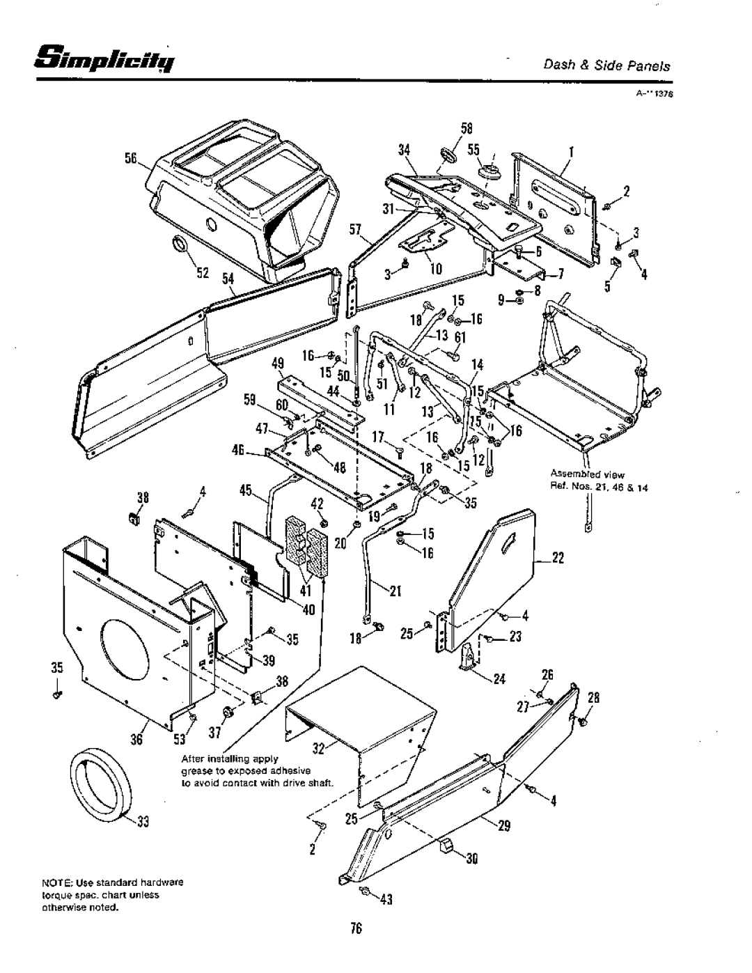 Simplicity 20 GTH Series, 18 GTH Series manual 