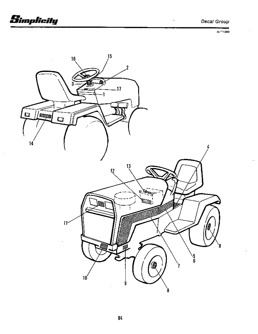 Simplicity 20 GTH Series, 18 GTH Series manual 