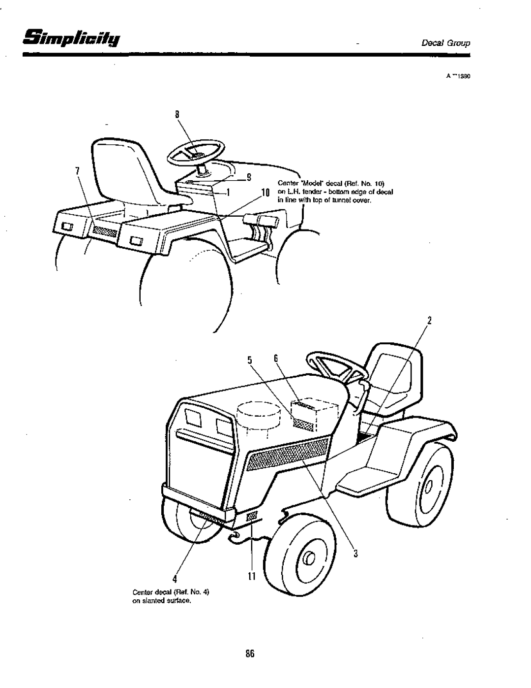 Simplicity 20 GTH Series, 18 GTH Series manual 