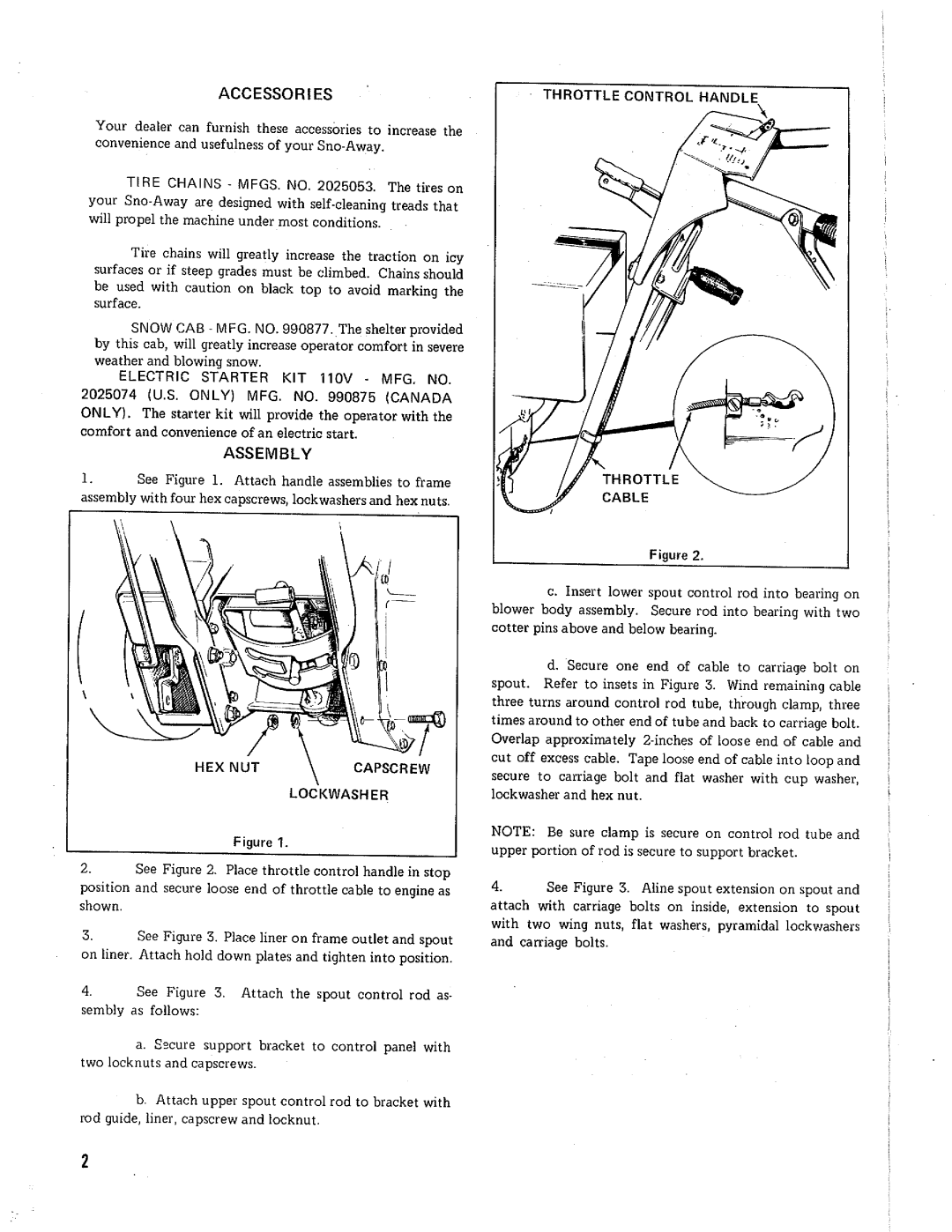 Simplicity 2025074, 990870 manual 