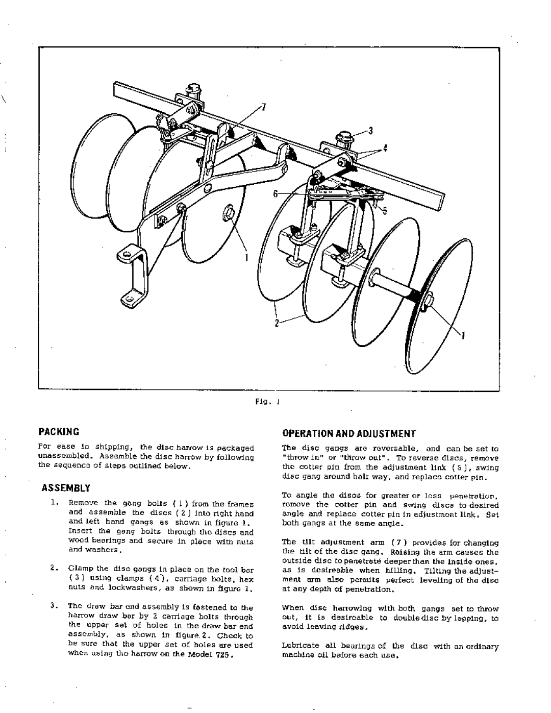 Simplicity 206 manual 