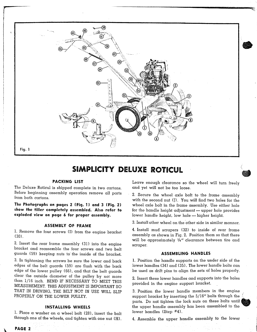 Simplicity 20d118122, 163016 manual 