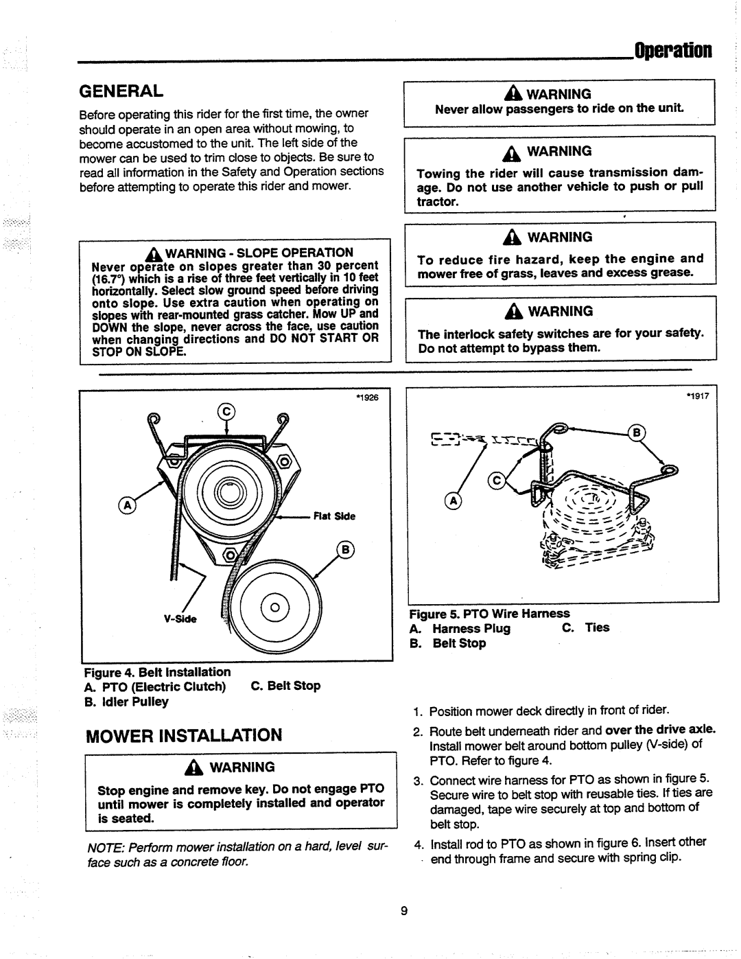 Simplicity 2300 Series manual 