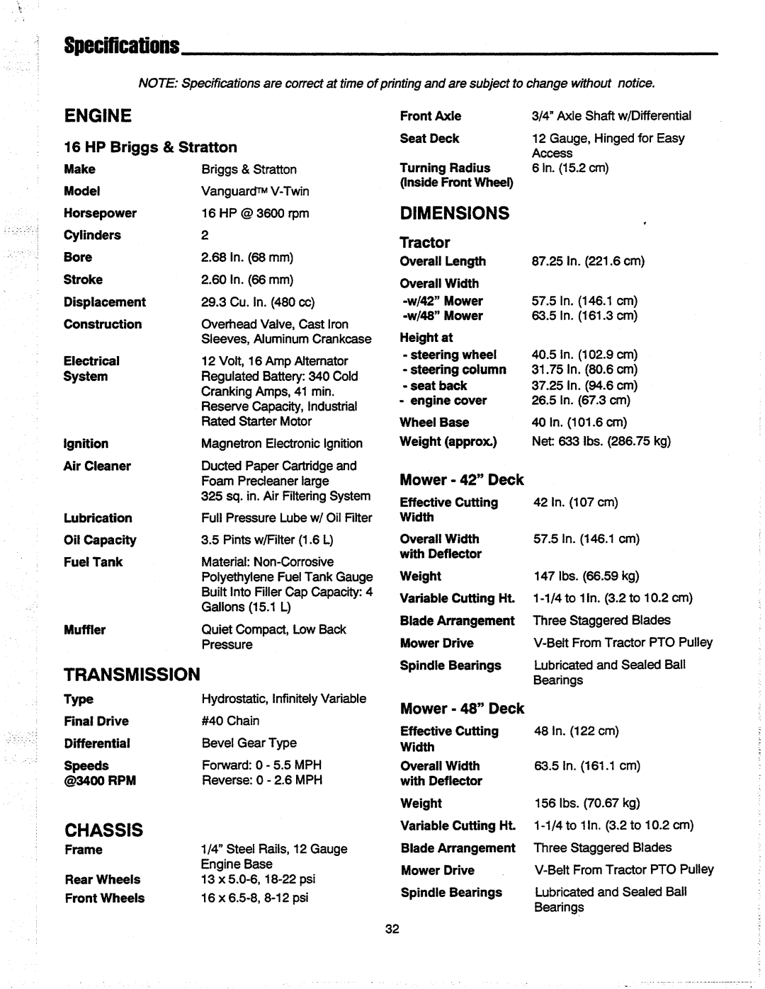 Simplicity 2300 Series manual 