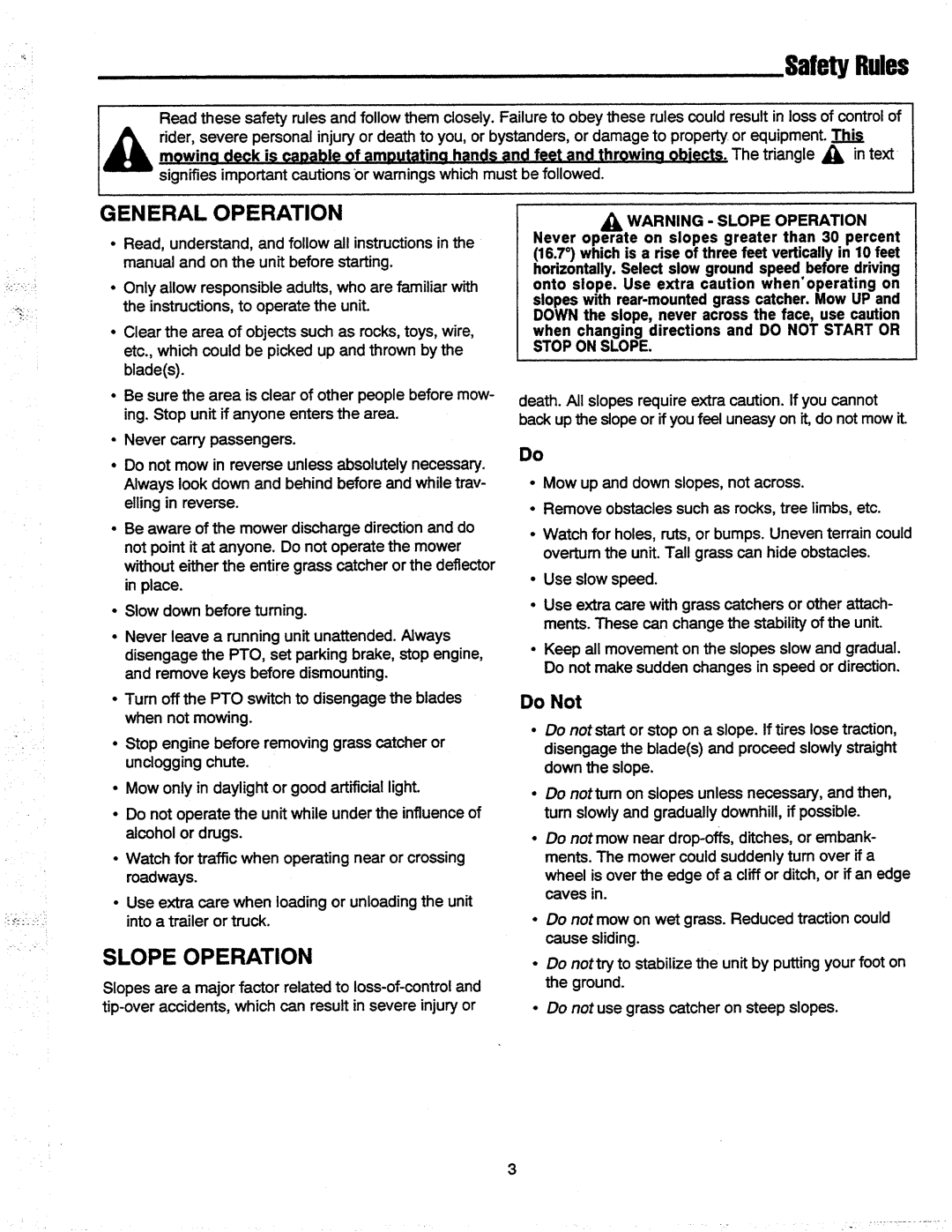 Simplicity 2300 Series manual 