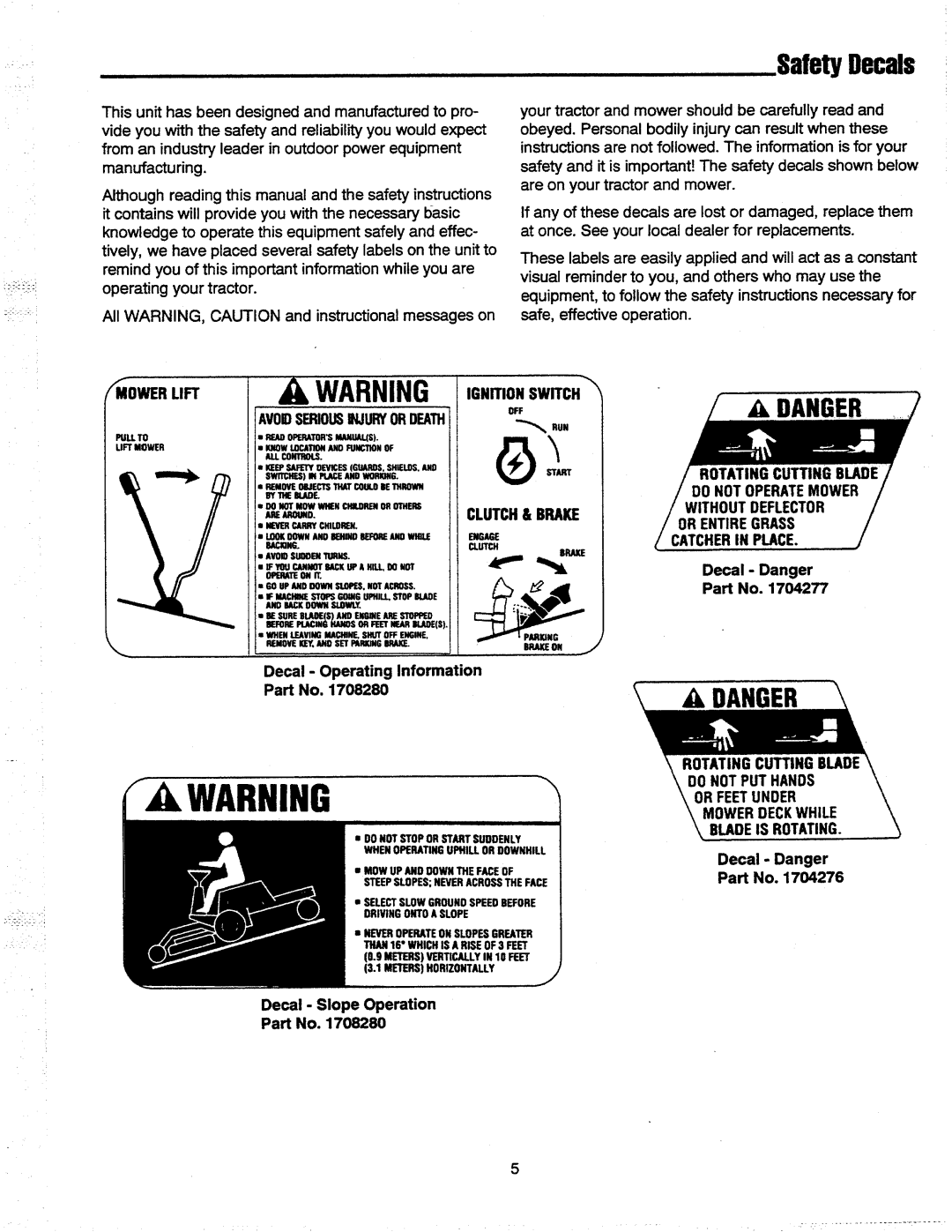 Simplicity 2300 Series manual 