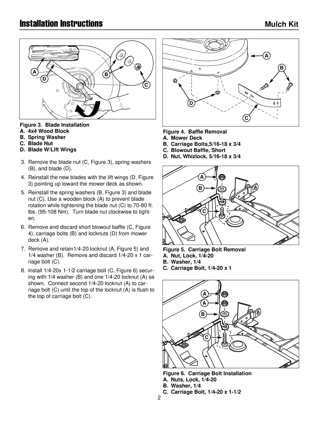 Simplicity 250Z installation instructions Installation Instructions 