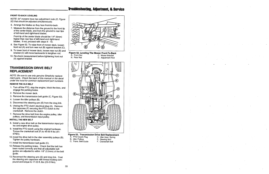 Simplicity 2700 Series manual 