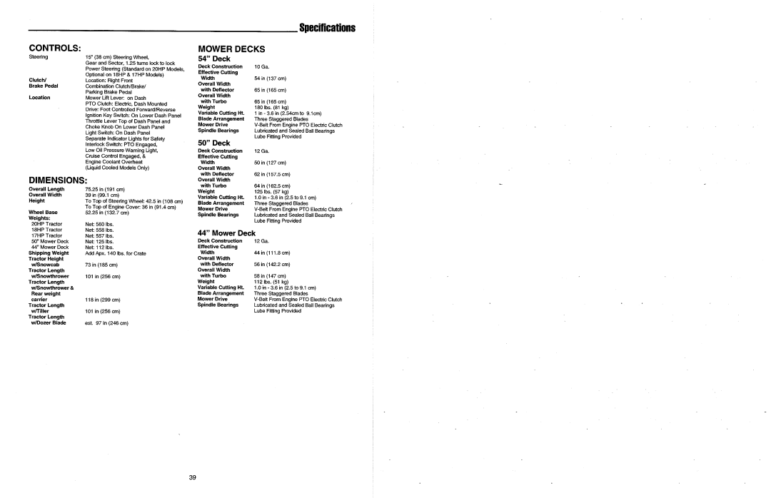 Simplicity 2700 Series manual 