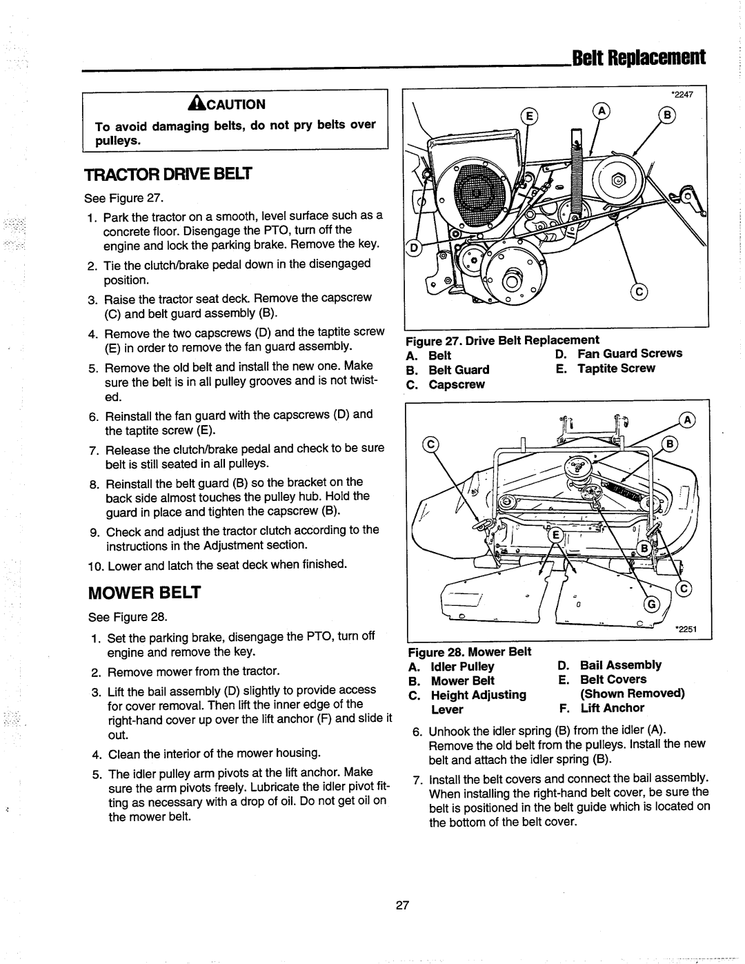 Simplicity 1692849, 2800 Series, 1691221, 1692503 manual 