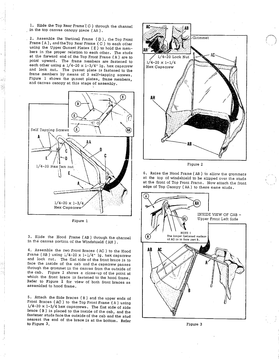 Simplicity 283, 282 manual 