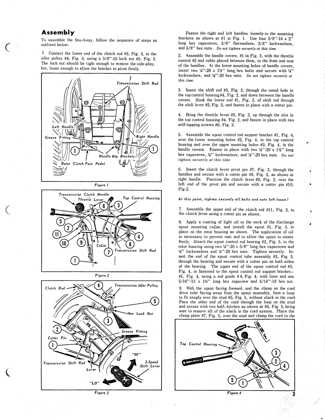 Simplicity 295, 297, 296, 294 manual 