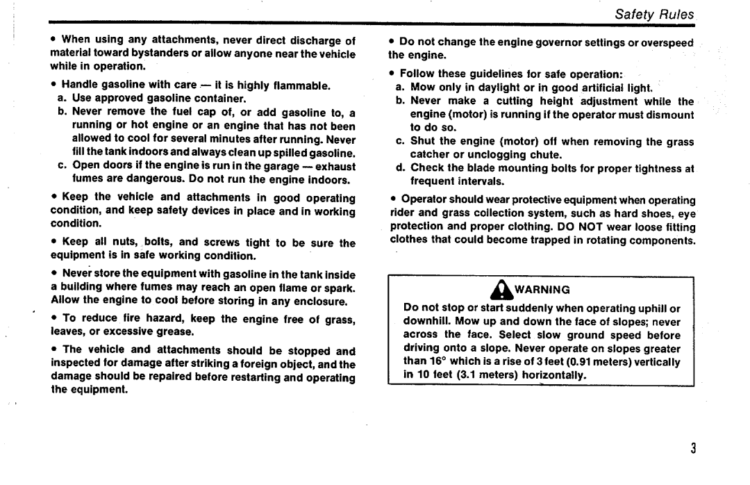 Simplicity CFC & 3000 Series manual 