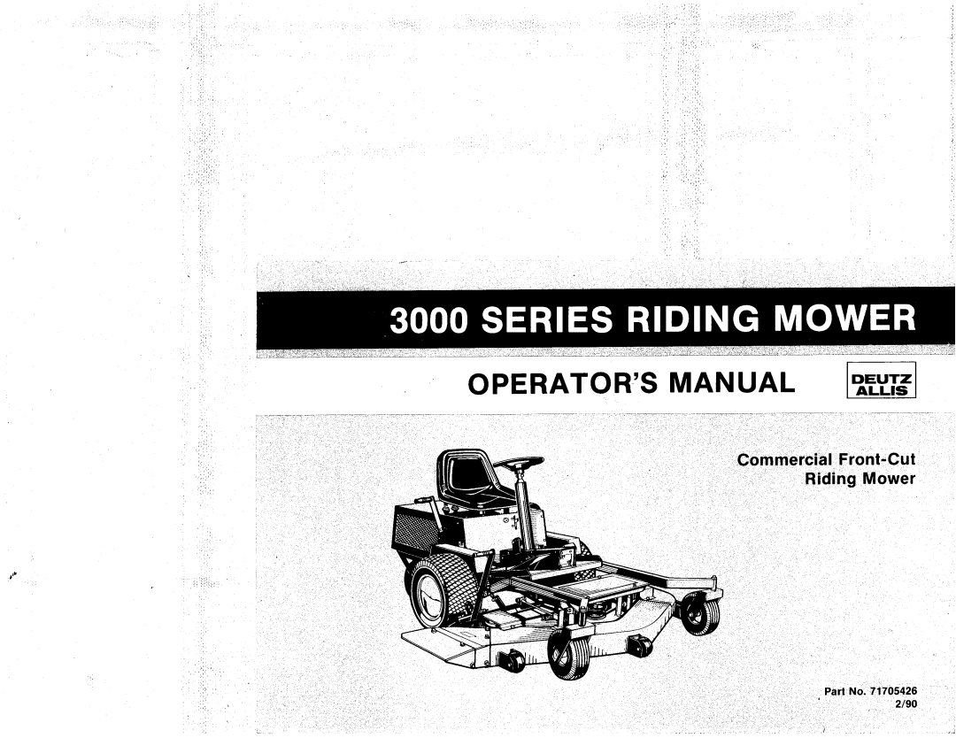 Simplicity 3000 Series manual 