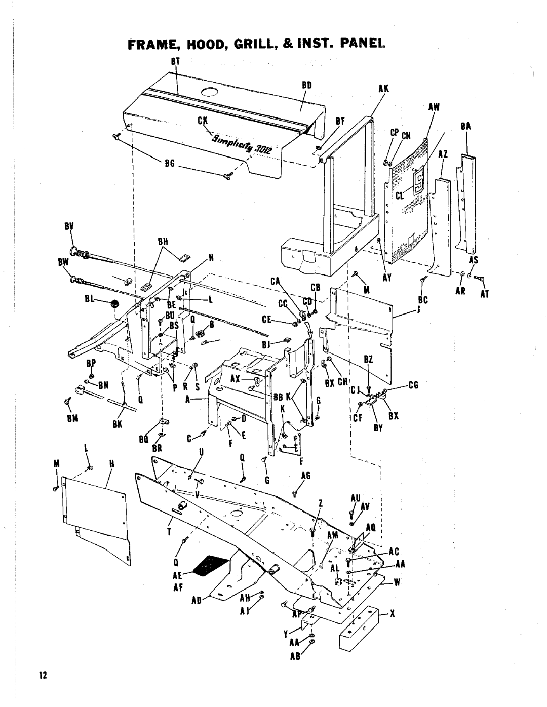 Simplicity 3012 Series manual 