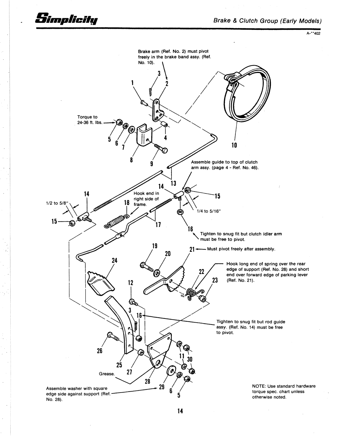 Simplicity 3100 Series manual 