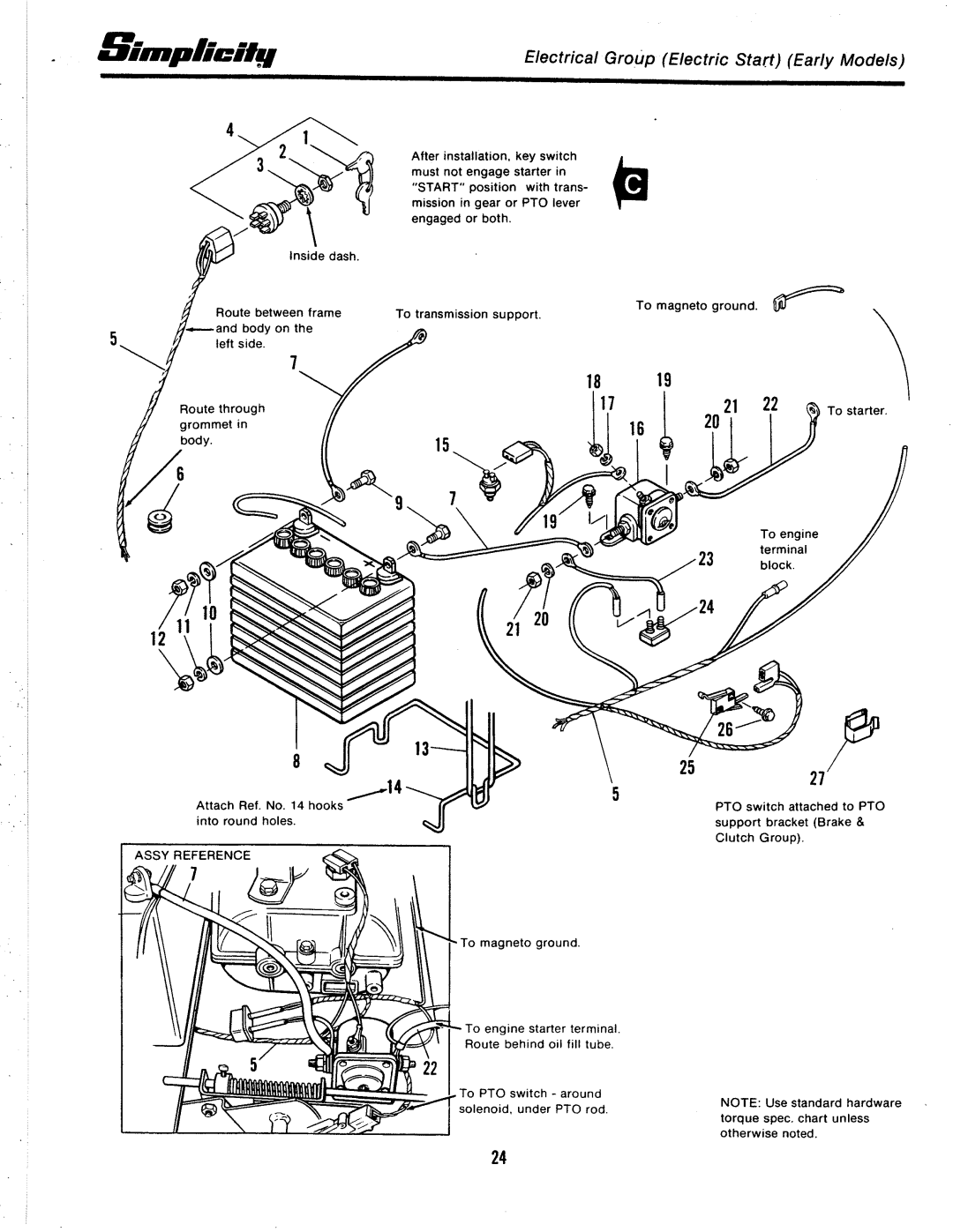 Simplicity 3100 Series manual 