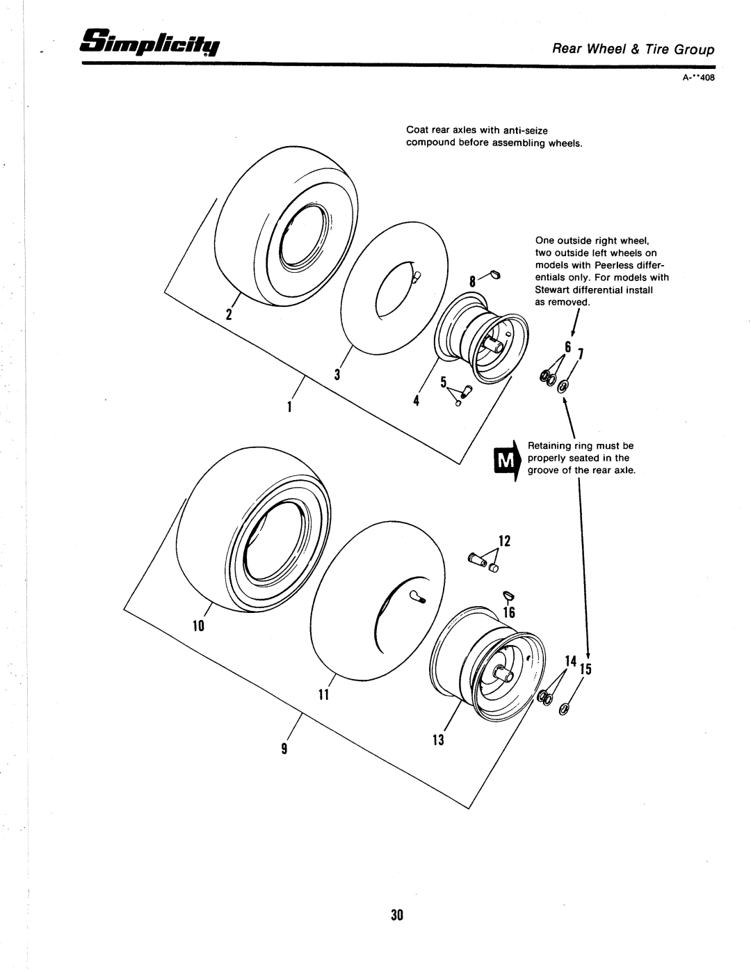 Simplicity 3100 Series manual 