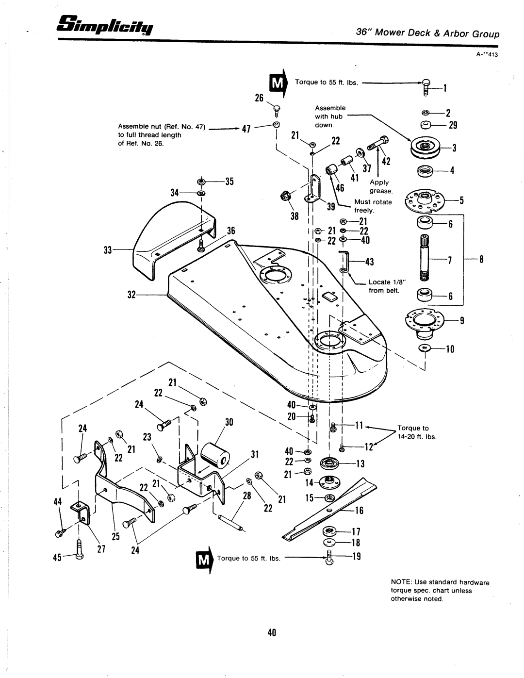 Simplicity 3100 Series manual 