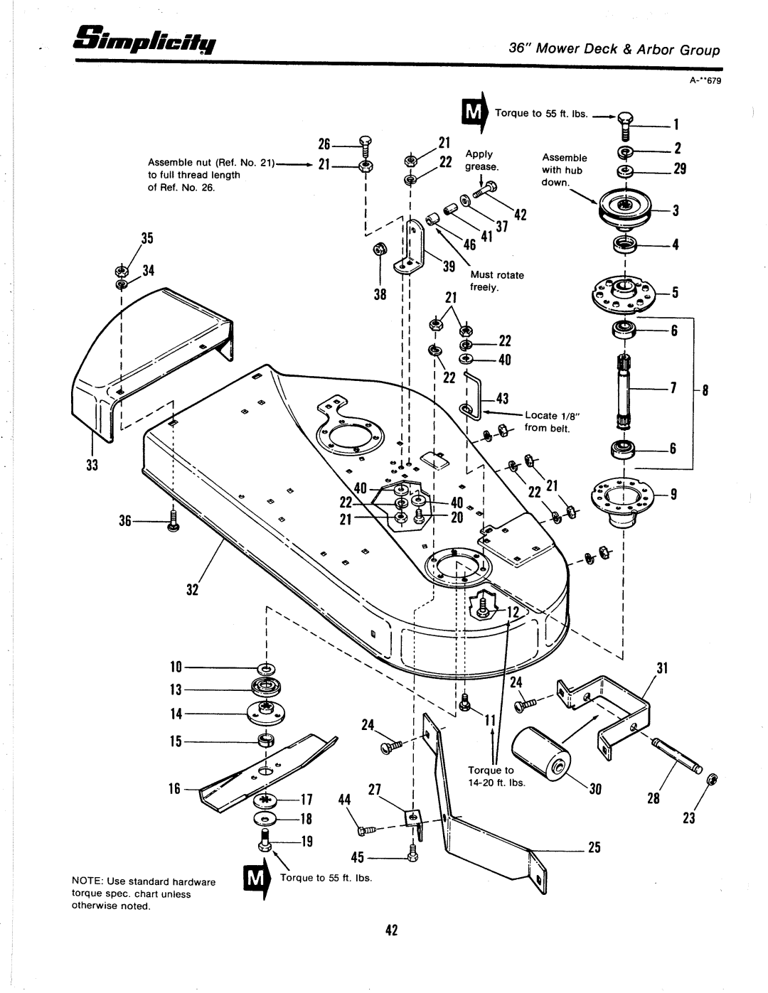 Simplicity 3100 Series manual 