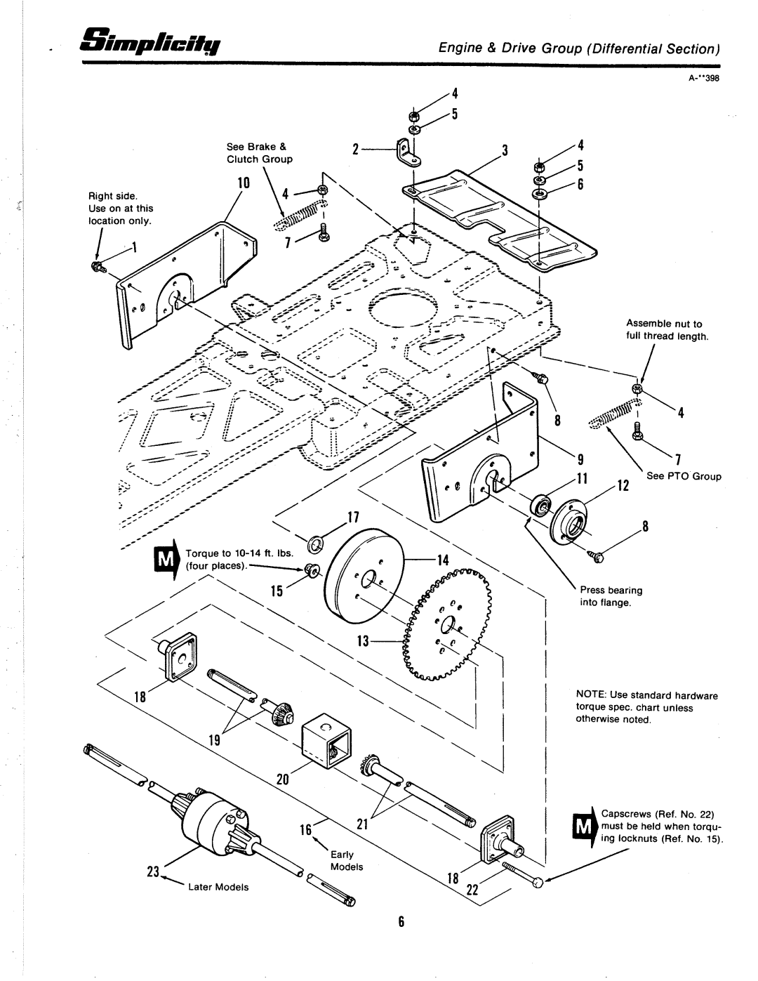 Simplicity 3100 Series manual 