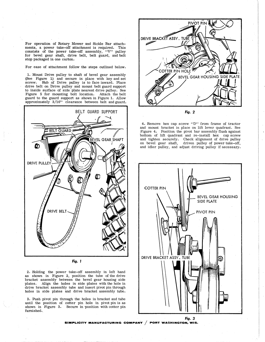 Simplicity 351 manual 