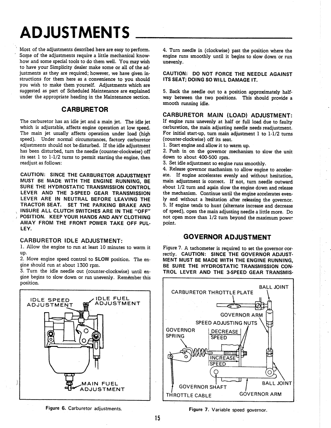 Simplicity 620 Series, 4041 Series, 4041Series manual 