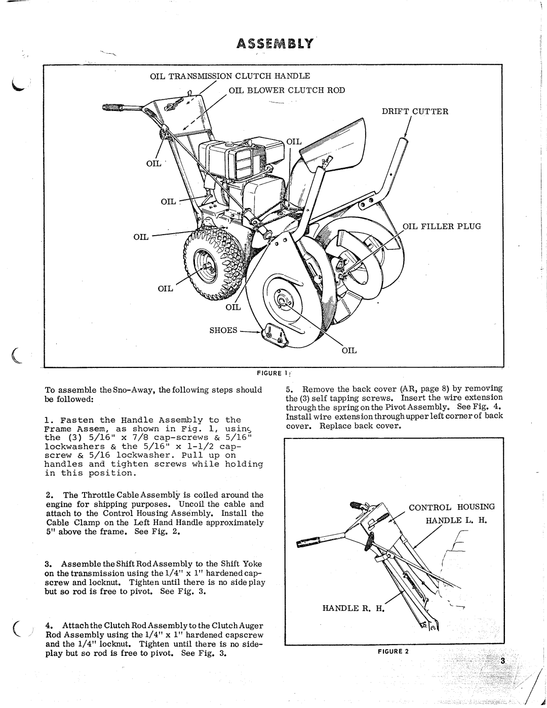 Simplicity 430 manual 