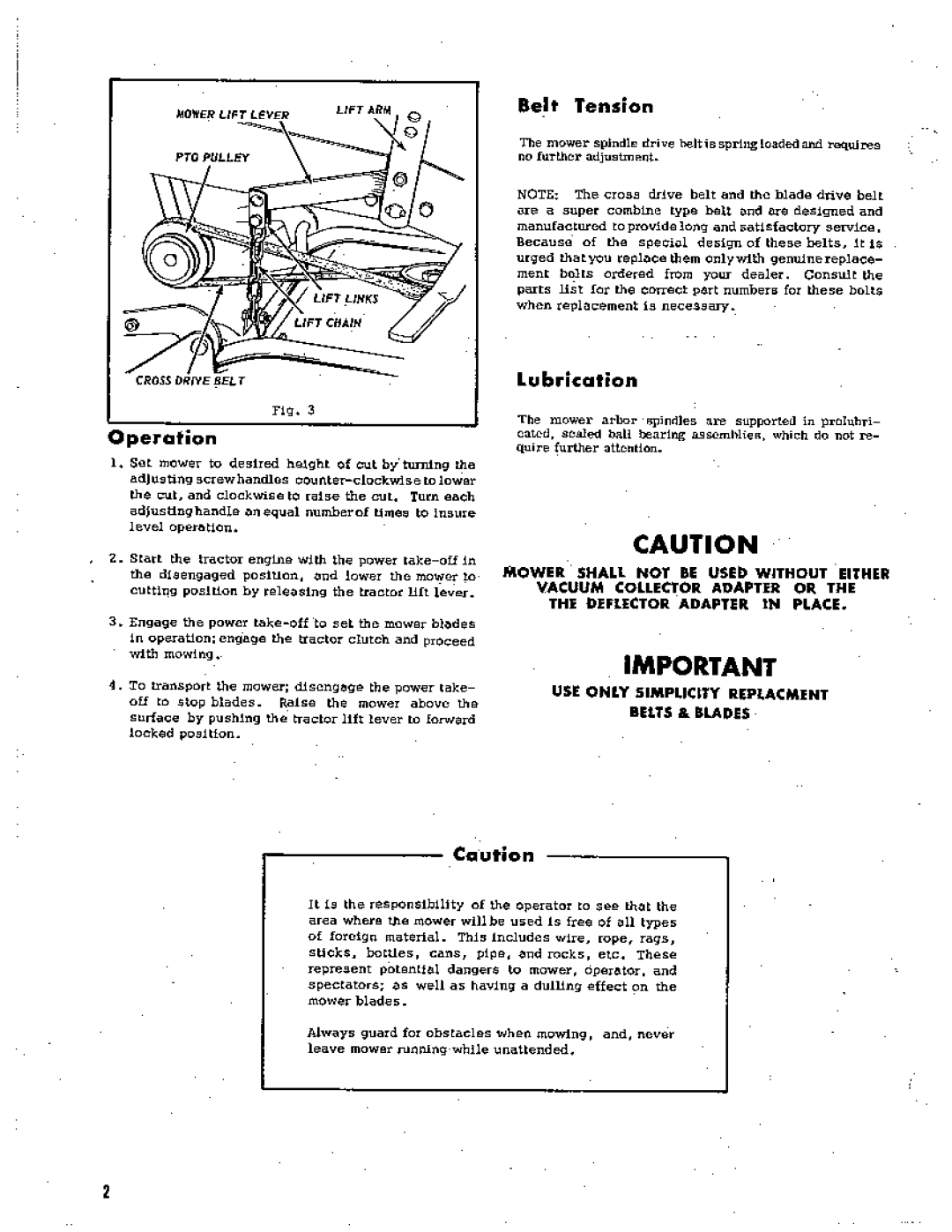 Simplicity 437 manual 