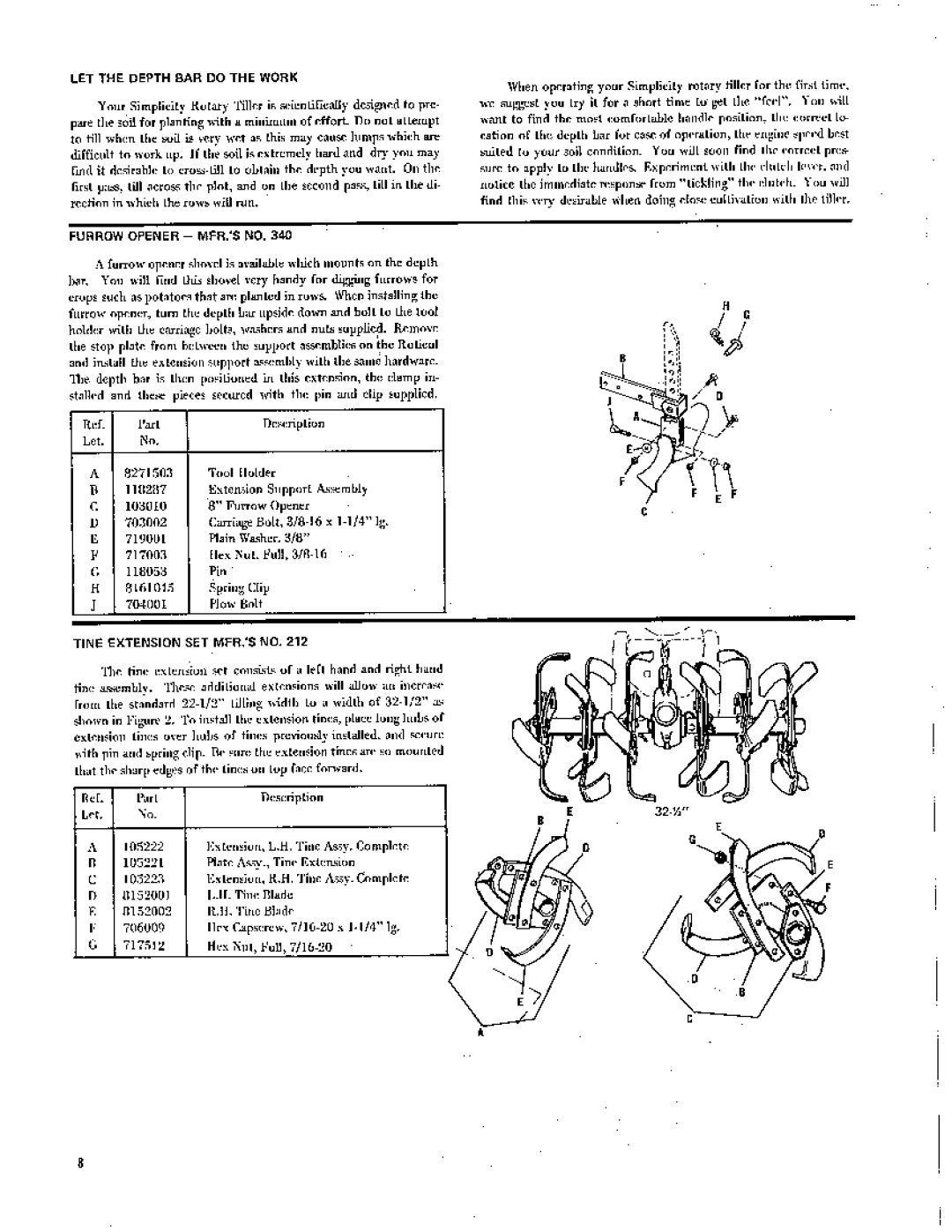 Simplicity 511 manual 