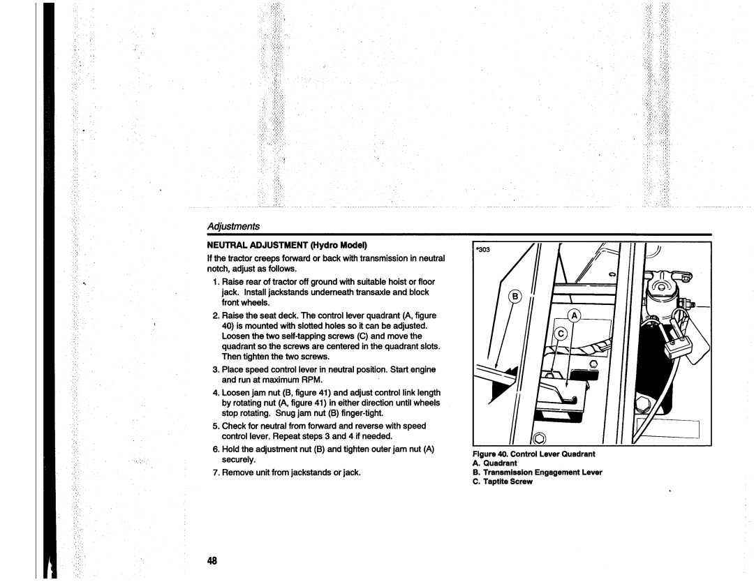 Simplicity 512 SERIES manual 