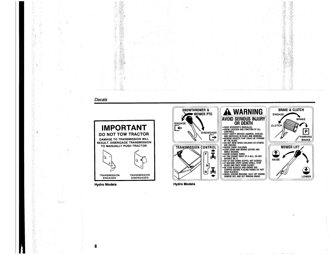 Simplicity 512 SERIES manual 