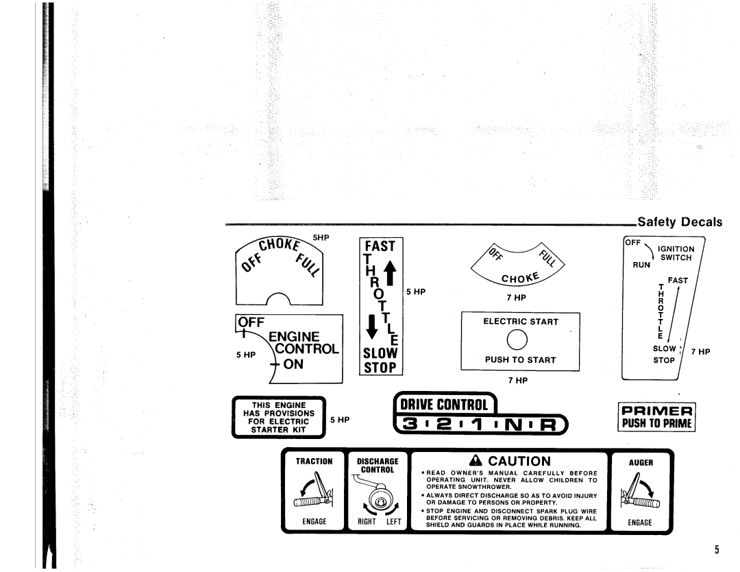 Simplicity 722, 522 manual 