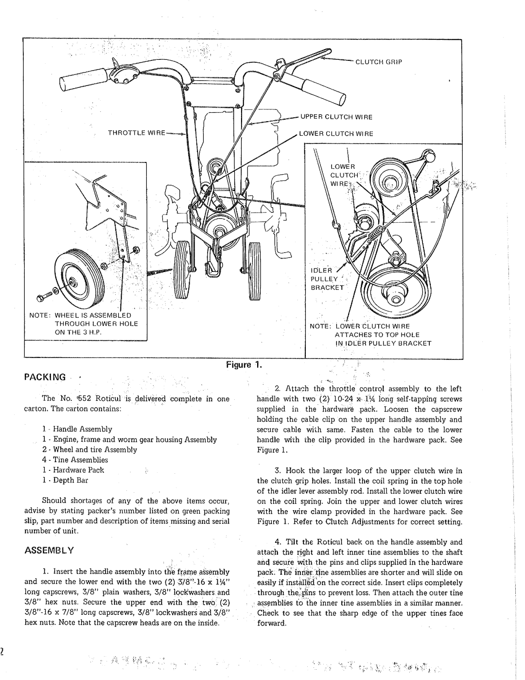 Simplicity 552 manual 