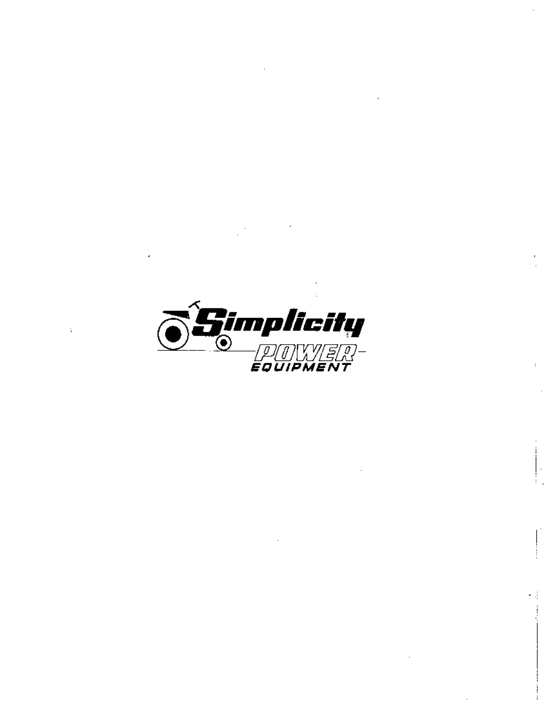 Simplicity 561 manual 