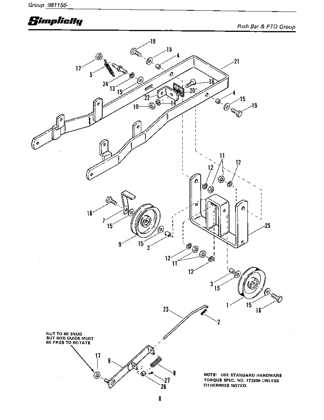 Simplicity 6000 manual 