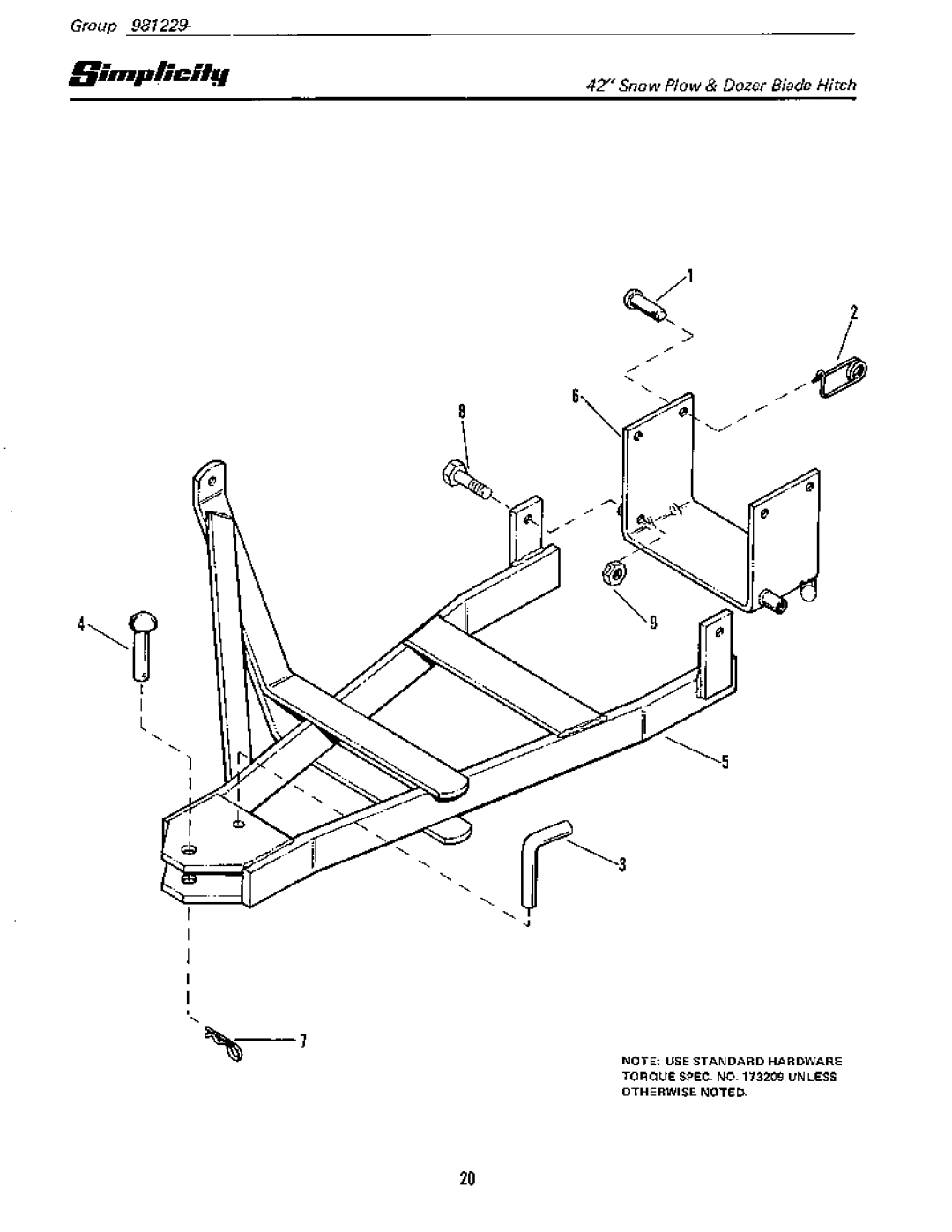 Simplicity 6000 manual 