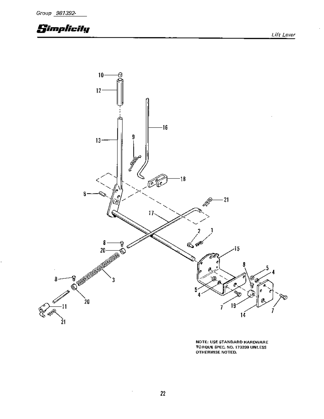 Simplicity 6000 manual 