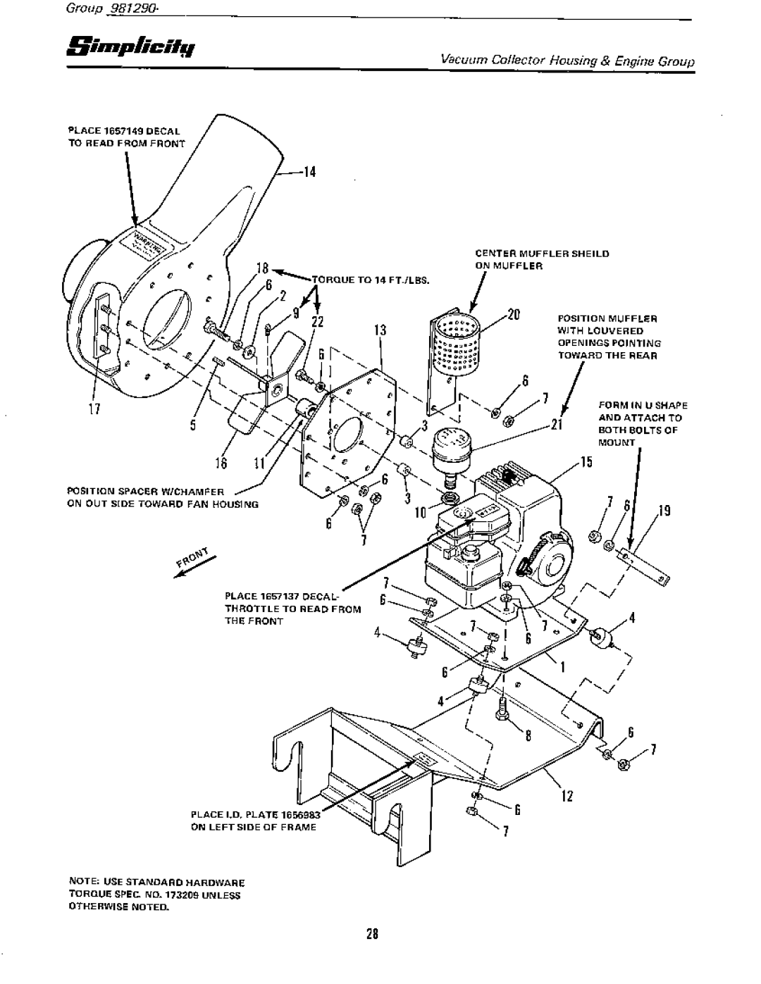 Simplicity 6000 manual 