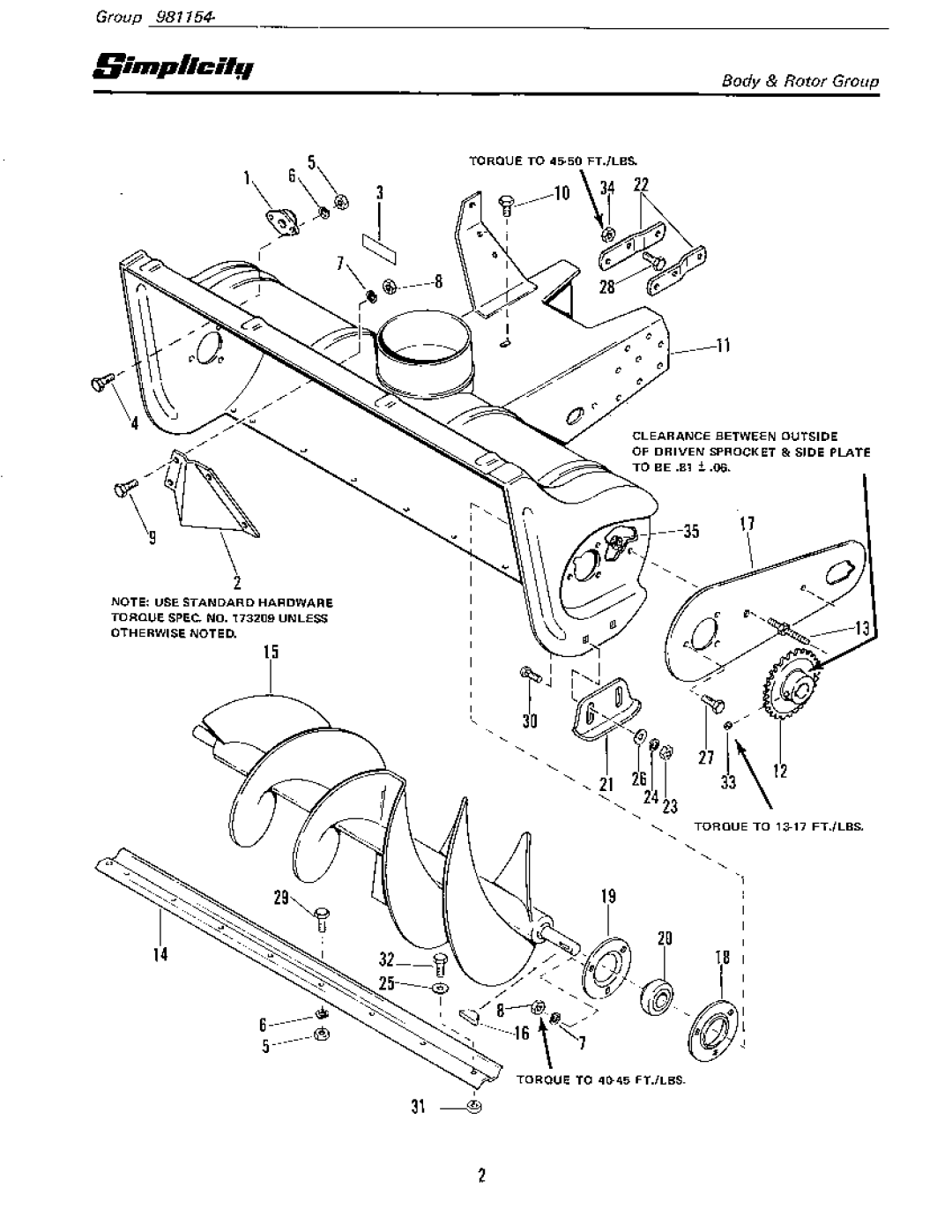 Simplicity 6000 manual 