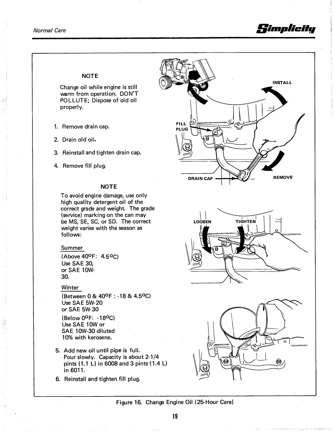 Simplicity 6011 manual 