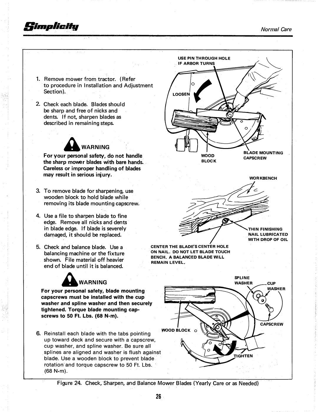 Simplicity 6011 manual 