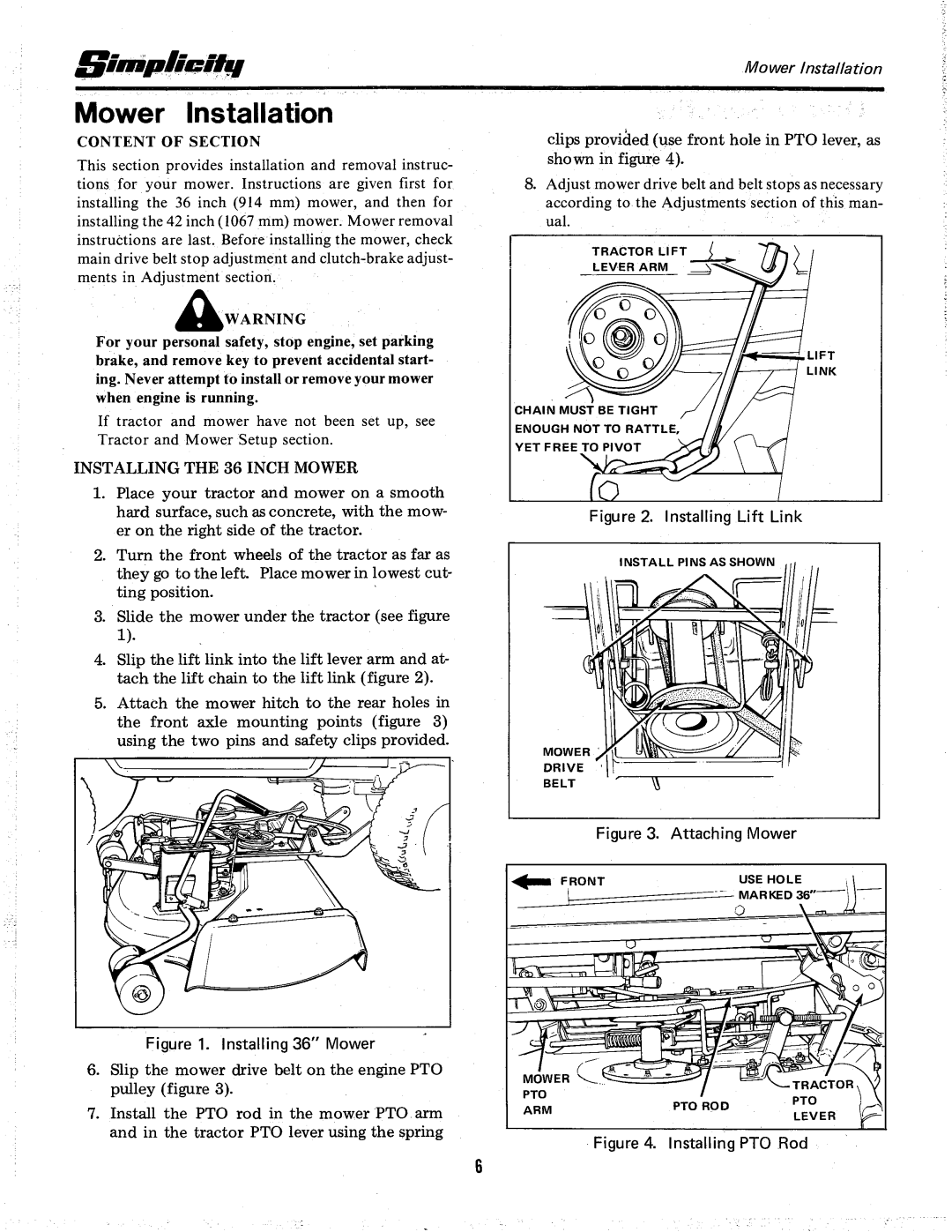 Simplicity 6011 manual 