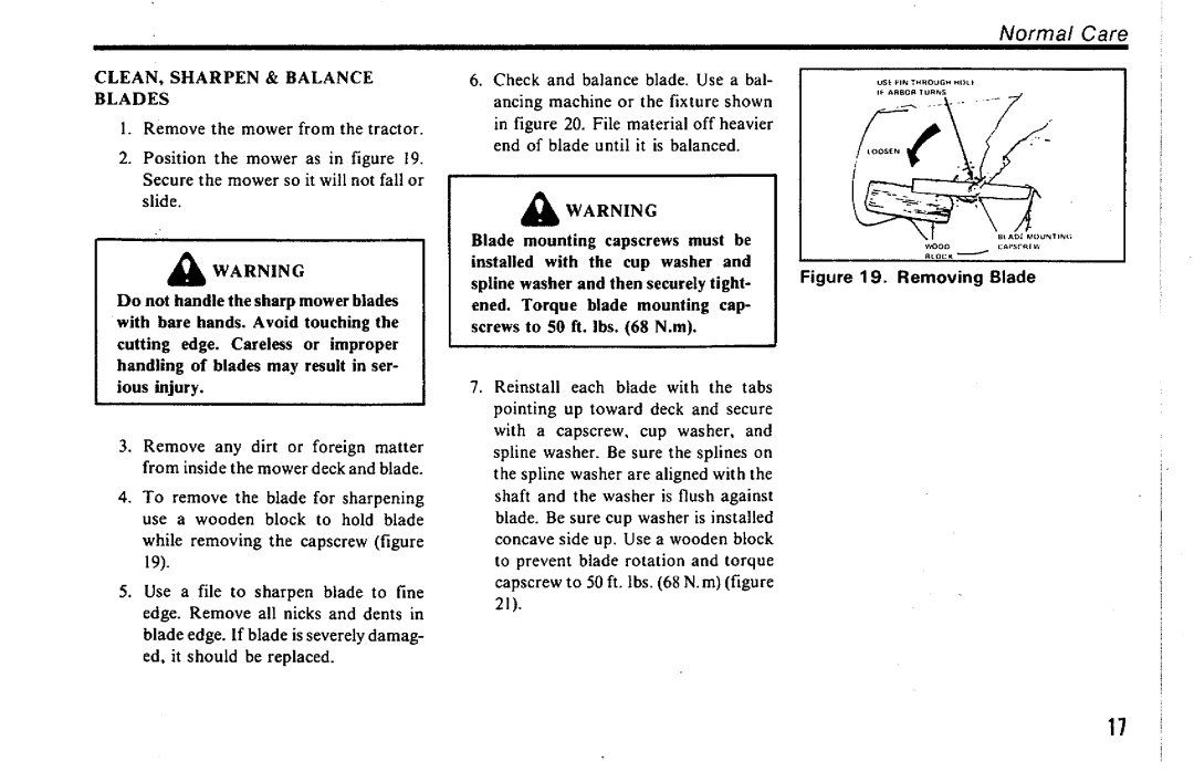 Simplicity 6100 Series manual 