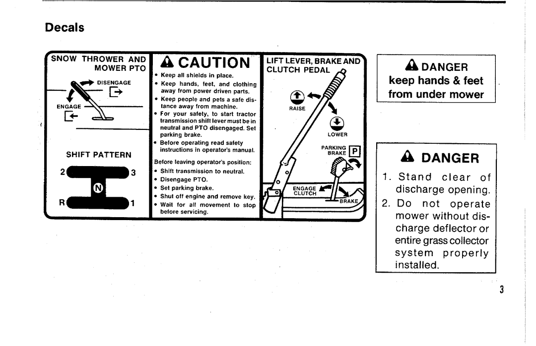 Simplicity 6100 Series manual 